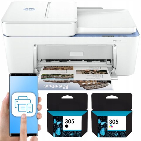 Hp Deskjet 4222E Drukarka 3W1 Wifi Adf Skan Kopia Kolor A4 Do Domu Biura I Druku A4
