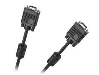KPO3710-10 - czarny kabel SVGA wtyk-wtyk, 10 m, do monitora, komputera lub projektora