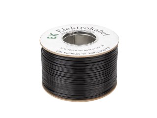 Kabel głośnikowy Elektrokabel SMYp 2 x 0,35 mm², czarny, 200 m