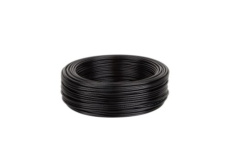 Kabel koncentryczny Cabletech H155 KAB0023, 50 Ω, rolka 100 m, miedziana żyła i ekran, średnica 5,4 mm