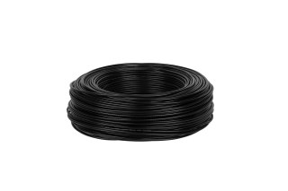 Kabel koncentryczny Cabletech R-TV RG-59 KAB0026A, rolka 200 m, czarny, miedziana żyła 0,75 mm, średnica 5,7 mm