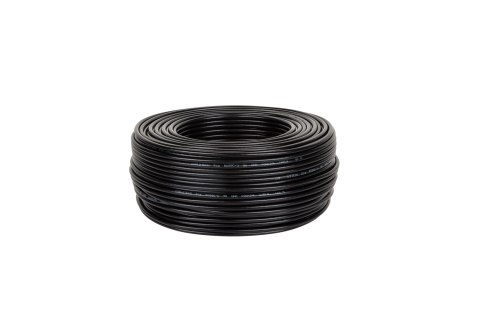 Kabel koncentryczny Cabletech RG-58U KAB0025, 50 Ω, rolka 100 m, miedziana żyła, ekran AL, średnica 5 mm