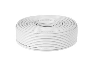 Kabel koncentryczny Cabletech SAT9590 KAB0008, rolka 100 m, żyła miedziana 1 mm, średnica 7 mm