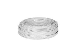 Kabel koncentryczny Cabletech TV-SAT CU KAB0014, rolka 150 m, 75 Ω, żyła miedziana 1 mm, średnica 7,1 mm