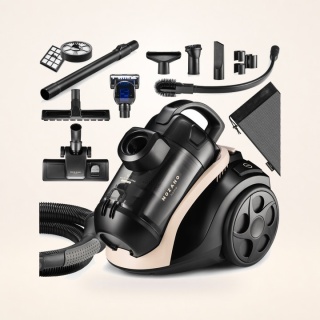 Mozano 4000W Cyklonowy Odkurzacz Bezworkowy 15W1 Z Funkcją Multicyclone