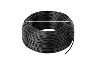 Przewód Elektrokabel LgY 1 x 0,5 mm² H05V-K, czarny, 100 m