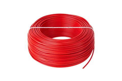 Przewód Elektrokabel LgY 1 x 0,5 mm² H05V-K, czerwony, 100 m