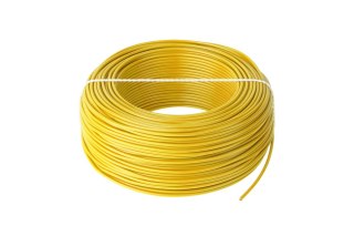 Przewód Elektrokabel LgY 1 x 1 mm² H05V-K, żółty, 100 m
