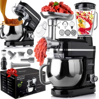 Robot Kuchenny Lehmann Mastic 3000W Planetarny: Miska, Blender, Maszynka