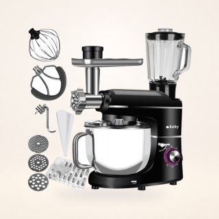 Robot Planetarny Kuchenny 3W1 Mikser Wielofunkcyjny Duży 2200W 6,2L Blender