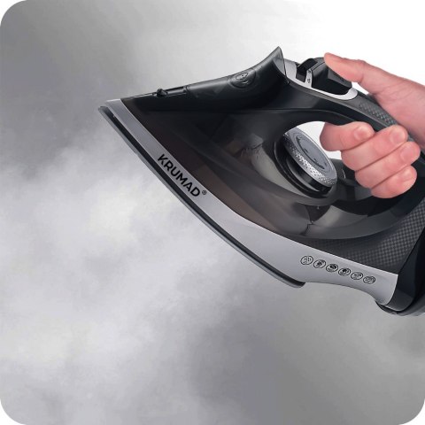 Żelazko Bezprzewodowe Krumad 2600W Ceramiczne Parowe 330Ml Pro Anti-Drip