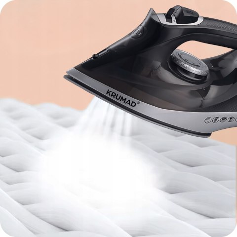 Żelazko Bezprzewodowe Krumad 2600W Ceramiczne Parowe 330Ml Pro Anti-Drip