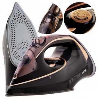 Żelazko Parowe 3000W Ceramiczne 9W1 Anti Drip Auto Stop Strażak