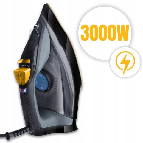 Żelazko Parowe Adler Ręczne Strażak 3000W Ceramic Anti Drip Anti Calc Pro
