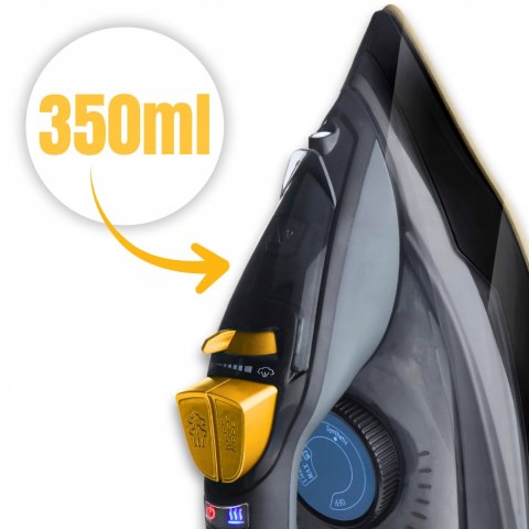Żelazko Parowe Adler Ręczne Strażak 3000W Ceramic Anti Drip Anti Calc Pro