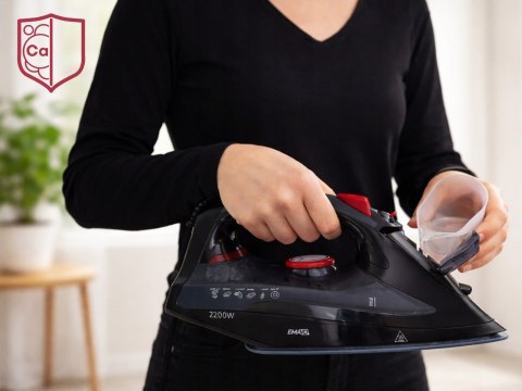 Żelazko Parowe Ceramiczne 2200W 9W1 Anti Calc Drip Auto Stop