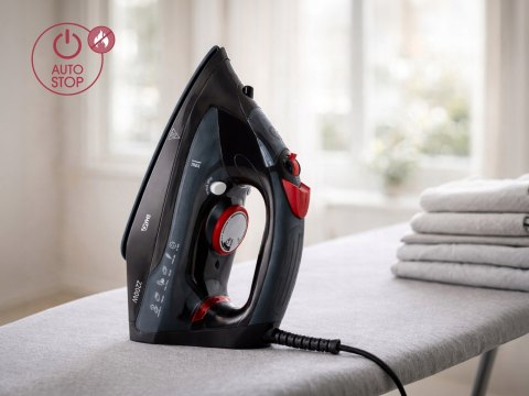 Żelazko Parowe Ceramiczne 2200W 9W1 Anti Calc Drip Auto Stop