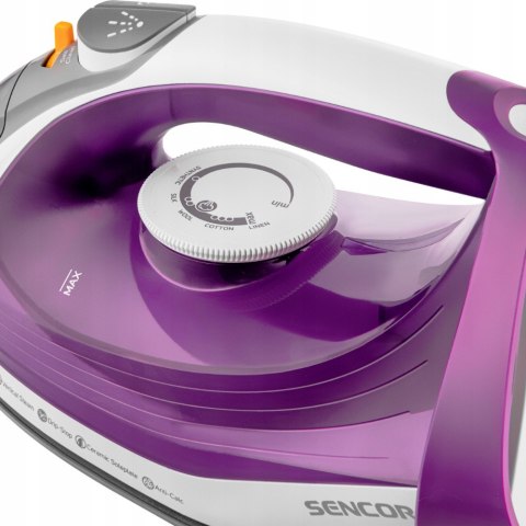 Żelazko Parowe Sencor Ssi 5800Vt 2400W Ceramiczne 260Ml Auto Stop Anti-Drip