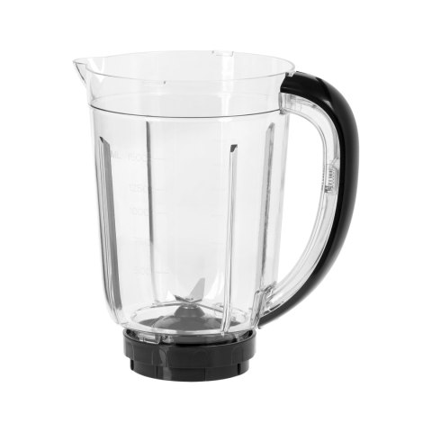 Blender kielichowy Teesa TSA3542B, 500 W, 1,5 l, czarny, 2 prędkości i tryb pulsacyjny