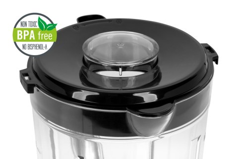 Blender kielichowy Teesa TSA3542B, 500 W, 1,5 l, czarny, 2 prędkości i tryb pulsacyjny