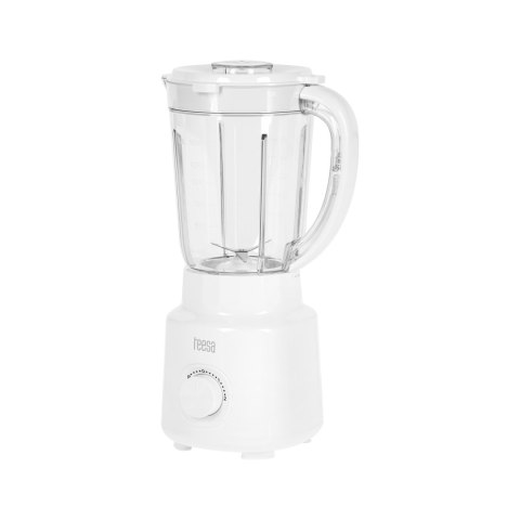 Blender kielichowy Teesa TSA3542W, 500 W, 1,5 l, biały, 2 prędkości i tryb pulsacyjny