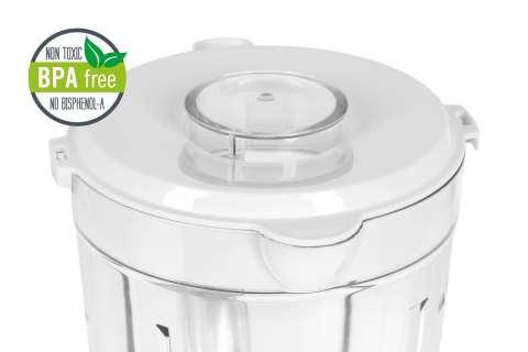 Blender kielichowy Teesa TSA3542W, 500 W, 1,5 l, biały, 2 prędkości i tryb pulsacyjny