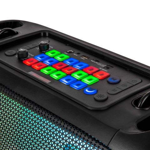 Głośnik Bluetooth Krüger&Matz Music Box Party DJ KM0560, 30 W, mikrofon bezprzewodowy, RGB i TWS