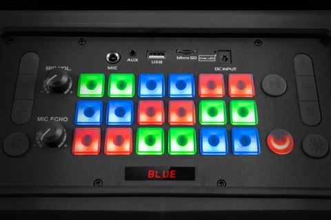 Głośnik Bluetooth Krüger&Matz Music Box Party DJ KM0560, 30 W, mikrofon bezprzewodowy, RGB i TWS