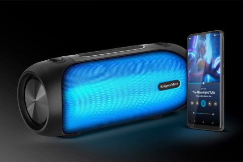 Głośnik Bluetooth Krüger&Matz Street XL KM0566, czarny, 30 W, IPX5, RGB, FM i TWS
