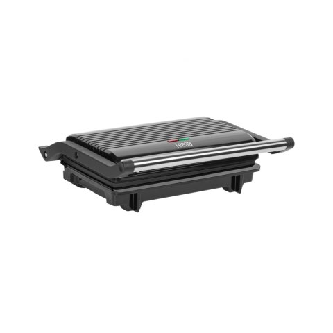 Grill elektryczny Teesa TSA3234, 1000 W, do panini, 3 pozycje grillowania, tacka ociekowa