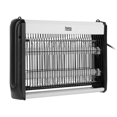 Lampa owadobójcza UV Teesa TSA0210, 20 W, 2 × 10 W, zasięg do 80 m², wyjmowana tacka
