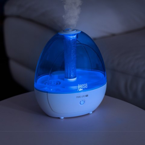Nawilżacz ultradźwiękowy Teesa PURE LIFE 40 TSA8063, 1,8 l, 12 W, 2 tryby, do 120 ml/h