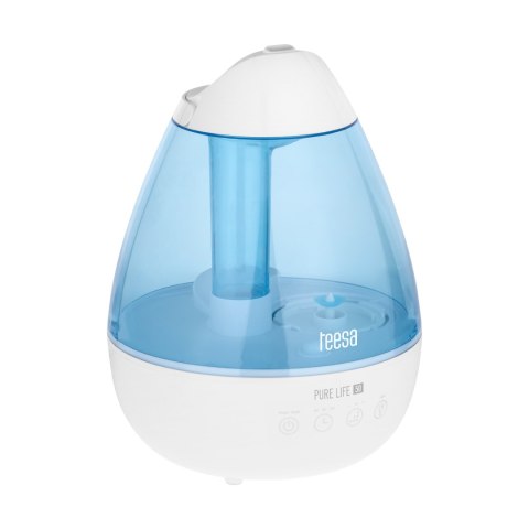 Nawilżacz ultradźwiękowy Teesa Pure Life 50 TSA8064, 2,2 l, 25 W, dyfuzor zapachowy, podświetlenie