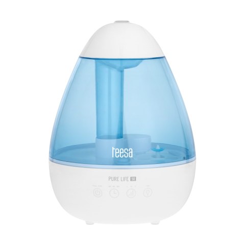 Nawilżacz ultradźwiękowy Teesa Pure Life 50 TSA8064, 2,2 l, 25 W, dyfuzor zapachowy, podświetlenie