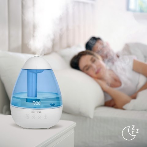 Nawilżacz ultradźwiękowy Teesa Pure Life 50 TSA8064, 2,2 l, 25 W, dyfuzor zapachowy, podświetlenie
