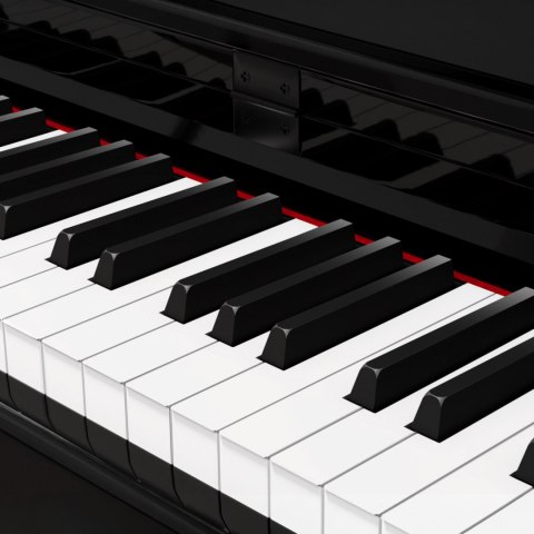 Pianino cyfrowe Krüger&Matz KMDP-135-BK, czarne, 88 klawiszy, 380 barw, 256 głosów i 3 pedały