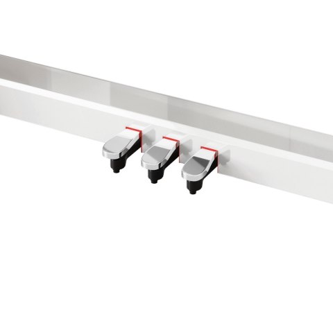 Pianino cyfrowe Krüger&Matz KMDP-135-WH, białe, 88 klawiszy, 380 barw, 256 głosów i 3 pedały