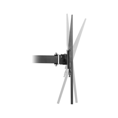 Ruchomy uchwyt ścienny Cabletech UCH0199-1 do TV 37-70 cali, VESA do 600×400, do 35 kg