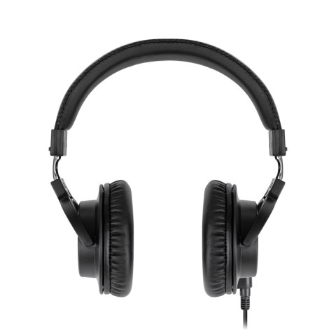 Słuchawki studyjne Krüger&Matz DJ KM0886, czarne, 50 mm, kabel 2,5 m, jack 3,5/6,3 mm