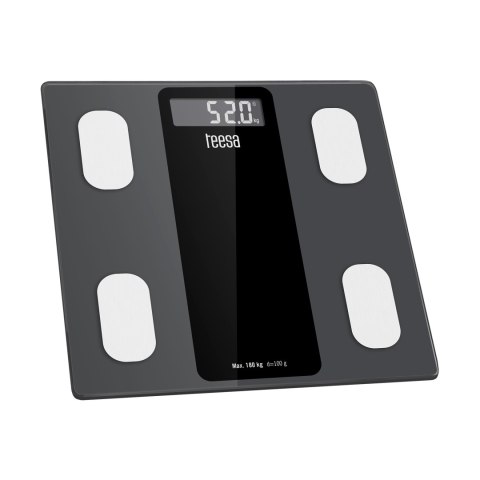 Waga analityczna Teesa TSA0813 Body Analyser, Bluetooth, Fitdays, do 180 kg, dokładność 0,05 kg
