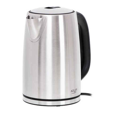 Adler AD1340 czajnik elektryczny 1,7 l, inox, regulacja 40-100°C, LCD, 2200 W