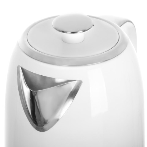 Adler AD1341 czajnik elektryczny 1,7 l, biały, stal nierdzewna, STRIX, 2200 W