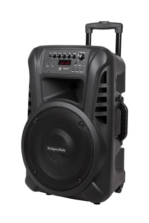 Aktywna kolumna Krüger&Matz KM1712, 40 W, Bluetooth, 2 mikrofony UHF, USB/SD/FM
