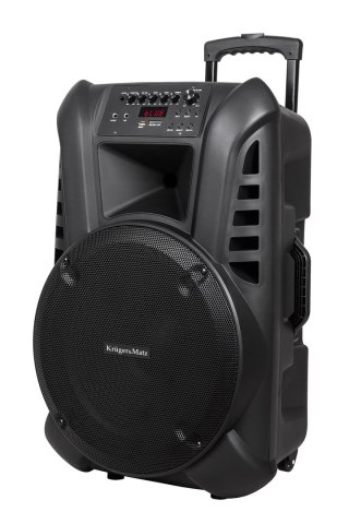 Aktywna kolumna Krüger&Matz KM1715, 60 W, Bluetooth, 2 mikrofony UHF, USB/SD/FM