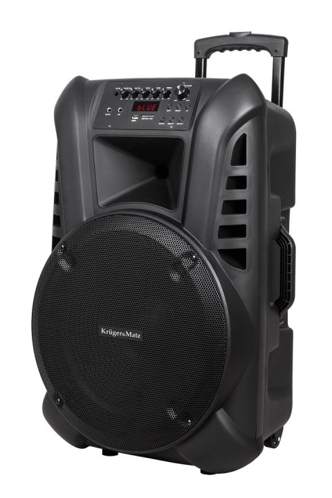 Aktywna kolumna Krüger&Matz KM1715, 60 W, Bluetooth, 2 mikrofony UHF, USB/SD/FM