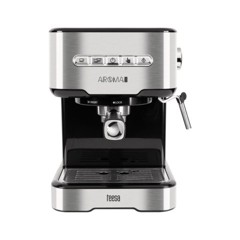 Ekspres kolbowy Teesa Aroma 450 TSA4010, 15 bar, 1,5 l, 850 W, spieniacz mleka