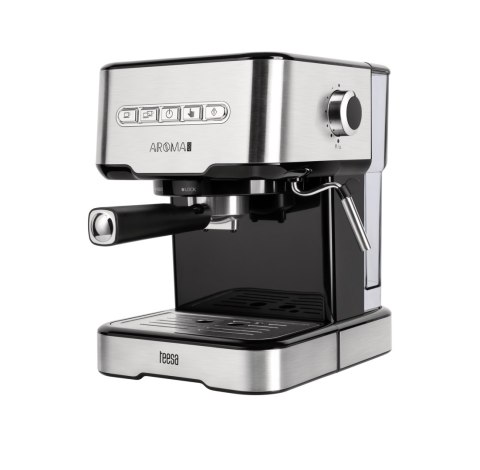 Ekspres kolbowy Teesa Aroma 450 TSA4010, 15 bar, 1,5 l, 850 W, spieniacz mleka