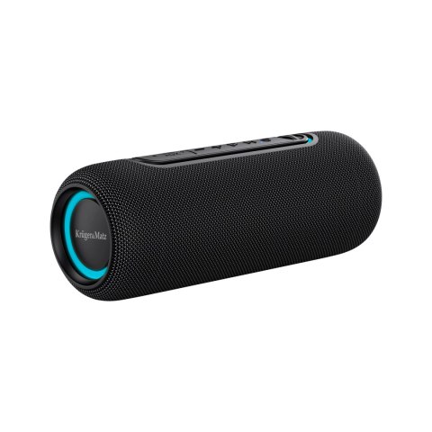 Głośnik Bluetooth Krüger&Matz Street KM0563, 20 W, TWS, RGB, IPX5, czarny