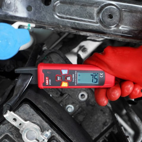 Miernik prądu typu fork Uni-T UT256 — AC/DC do 60 A, True RMS, NCV, REL/ZERO i podświetlany LCD