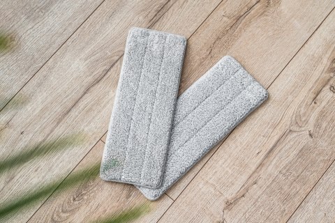 Mop płaski Teesa New Clean R19 TSA0046, wyciskacz, wiadro 7,5 l, rączka 128 cm, 2 nakładki